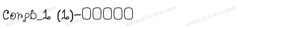 Corpb_1 (1)字体转换